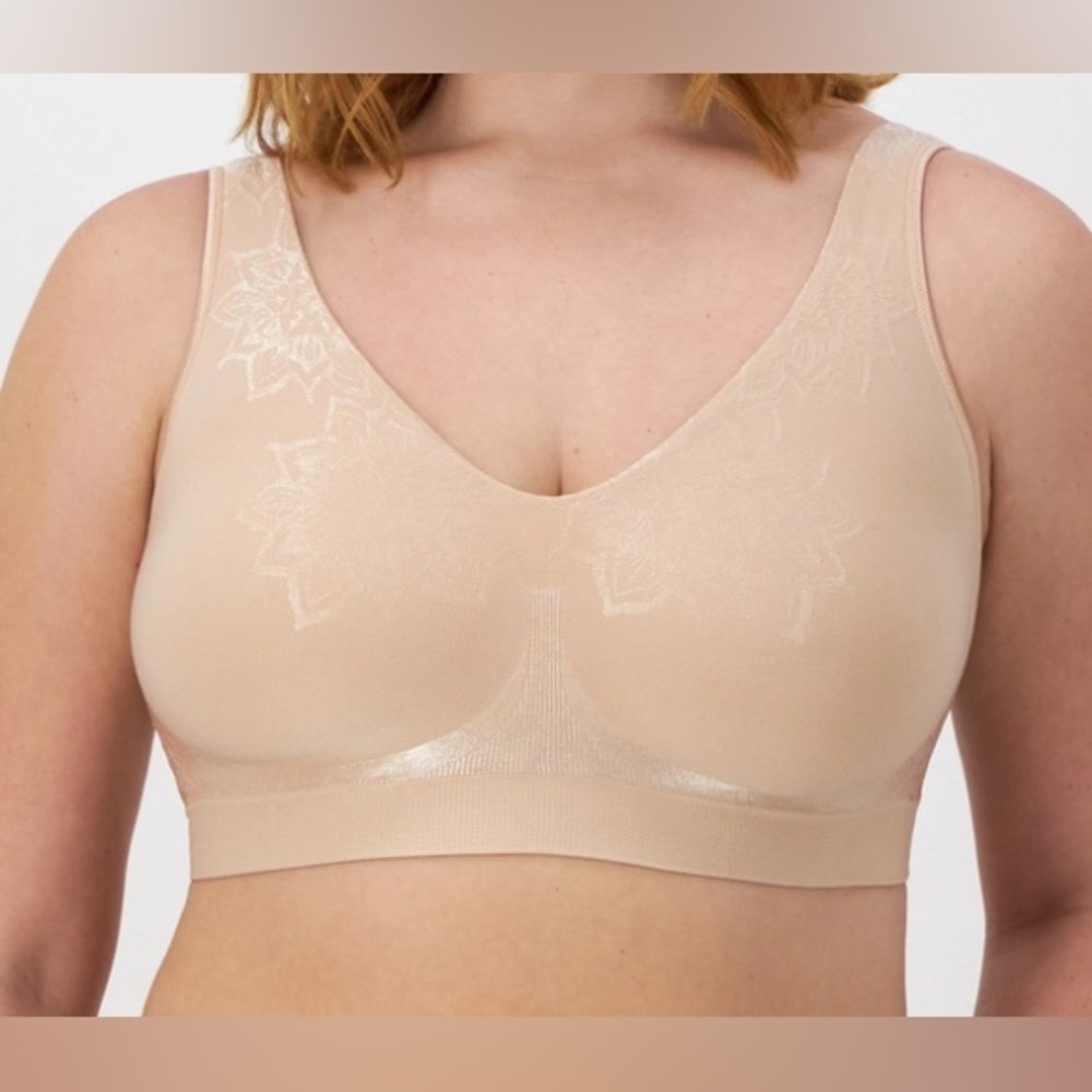 NEW - BALI Comfort Revolution ComfortFlex Fit Seamless 2-Ply Wireless Bra. XL
